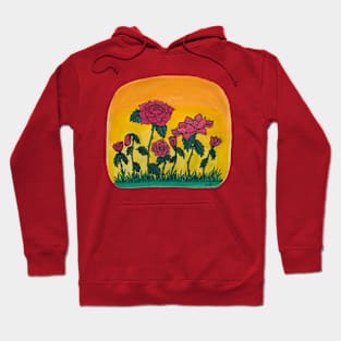 Roses at Dawn, Good Morning Hoodie